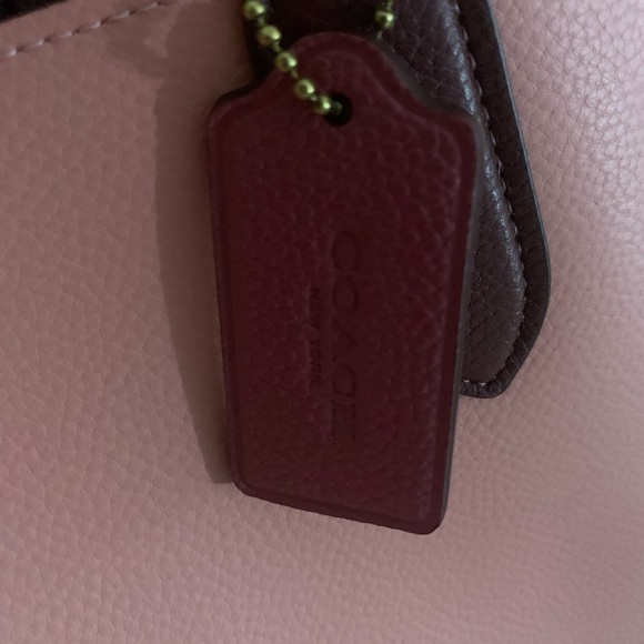 Coach Willow Tote; New with Tags; 10.75 x 13.5; Candy Pink Multi. - Picture 7 of 8